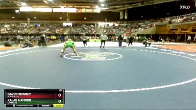 157 lbs Cons. Round 1 - Kalab Hammer, Lakeland vs Gavin Mowrey, Pocatello