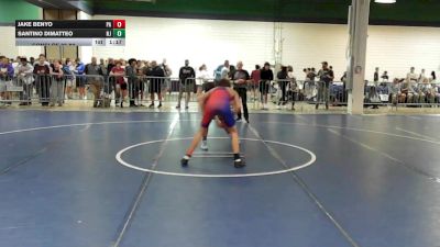 120 lbs Consi Of 32 #2 - Jake Benyo, PA vs Santino DiMatteo, NJ