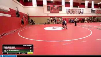 220 lbs Cons. Round 2 - Axel Pacheco, Cascade Leavenworth vs Hector Dominguez, Forks