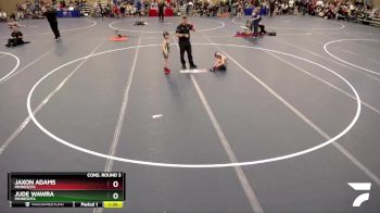 60-63 lbs Cons. Round 3 - Jaxon Adams, Minnesota vs Jude Wawra, Minnesota