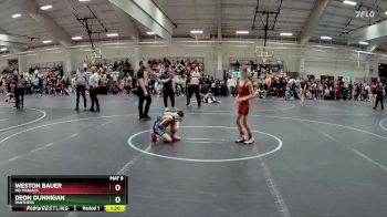 70 lbs Quarterfinal - Weston Bauer, MD Maniacs vs Deon Dunnigan, Panthers