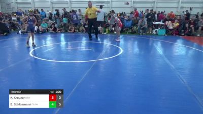 60 lbs Round 2 - Kaden Kreuzer, BAM Training Center vs Grayden Schloemann, Team Gotcha