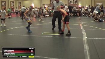 82 lbs Round 3 (6 Team) - Cam Renfer, Mat Assassins vs CARSON KIRK, Keystone Krush
