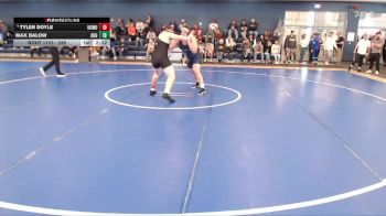 285 lbs Champ. Round 2 - Max Balow, Augustana (SD) vs Tyler Doyle, Colorado Mesa University