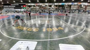 138 lbs 3rd Place Match - Parker Graveman, Sturgis Youth Wrestling vs Braxton Barent, Team Champs