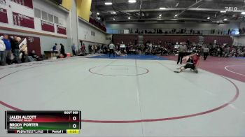 150 lbs Cons. Round 5 - Jalen Alcott, Monument Valley vs BRODY PORTER, Mogollon