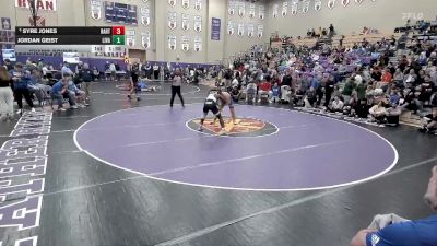 190 lbs Champ. Round 3 - Syre Jones, Bartlett vs Jordan Geist, Livingston Academy