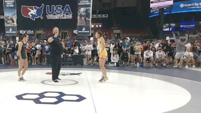 115 lbs Champ. Rd Of 128 - Kennedie Davis, Massachusetts vs Ali Svancara, Idaho
