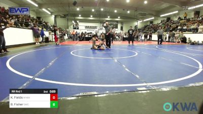 75 lbs Rr Rnd 1 - Kaisen Kelley, Tiger Trained Wrestling vs Kyler Chewey, Chewy
