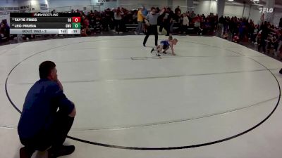 3 lbs 3rd Place Match - Leo Prusia, Gibbon Wrestling Club vs Tayte Fries, GI Grapplers