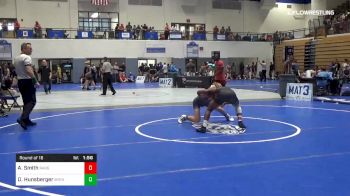 126 lbs Round Of 16 - Ahmad Smith, Ragsdale High School vs David Hunsberger, Byrnes