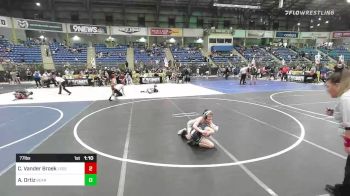 77 lbs Rr Rnd 5 - Cael Vander Broek, Legends Of Gold vs Ayden Ortiz, Bear Cave WC