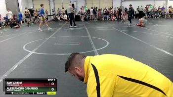 92 lbs Round 3 (4 Team) - Sam Adams, Terps Xtreme vs Alessandro Camargo, Bitetto Trained