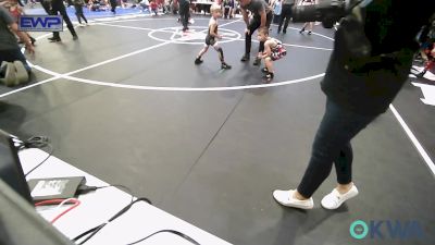 45 lbs Quarterfinal - Logan Burris, Skiatook Youth Wrestling vs Rhett Jenkins, Beggs Youth Wrestling Program