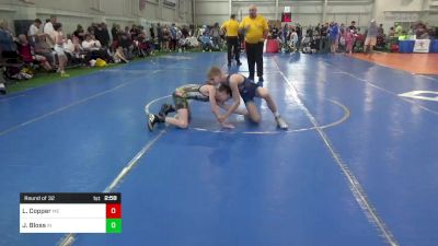 S-85 Mats 1-4 4:15pm lbs Round Of 32 - Lucas Copper, ME vs Jackson Bloss, IN