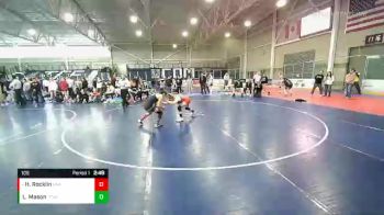 106 lbs Round 1 - Hannah Rocklin, Unattached vs Lacatia Mason, The Factory Wrestling Club