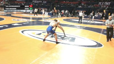 3A 175 lbs 5th Place Match - Ilia Dvoriannikov, Gurnee (Warren) vs Van Grasser, Chicago (St. Patrick)