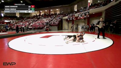 145 lbs Round Of 16 - Abbie Johnson, Edmond North Girls vs Jenna Eberle, Jay High School