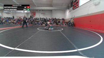 126 lbs Cons. Round 1 - Matthew Bradley, Antonito vs Colton Martinez, Delta