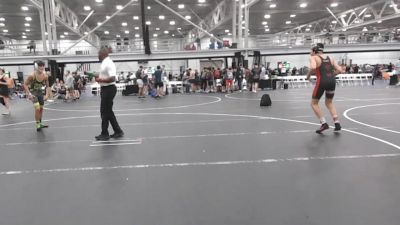 120 lbs Round 5 (6 Team) - Carter Chunko, Grit Mat Club Blue vs Luca Russo, East Coast Time Out