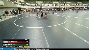 103 lbs 1st Place Match - Blake Underwood, Marathon vs Ayden Bergman, DC Elite