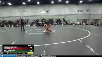 138 lbs Round 3 (8 Team) - Hannah Ripper, California vs Taylor Miess, Colorado