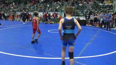 63 lbs 1st Place Match - Asher King, Sebolt Wrestling Academy vs Preston Michael, Immortal Athletics Wrestling Club