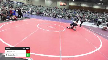 126 lbs Semifinal - Xander Duarte, Swamp Monsters WC vs Mario Escajeda, Nevada Elite