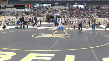 157 lbs Semifinal - Kayson White, Highlands vs Emory Dix, Madison Central
