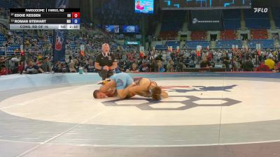 144 lbs Cons. Rd Of 16 - Eddie Kessen, OH vs Roman Stewart, MO