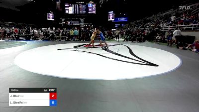 160 lbs Cons 64 #1 - Jackson Blair, New Mexico vs Lance Streifel, Wyoming