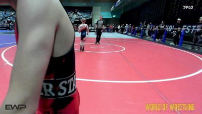 85 lbs Semifinal - Hendrix Daybell, Payson Lions Wrestling Club vs Jaxon Huffman, Team Tulsa Wrestling Club