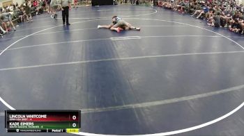 90 lbs Round 4 (6 Team) - Lincoln Whitcome, Iowa USA Grey vs Kade Eimers, South Dakota Thunder