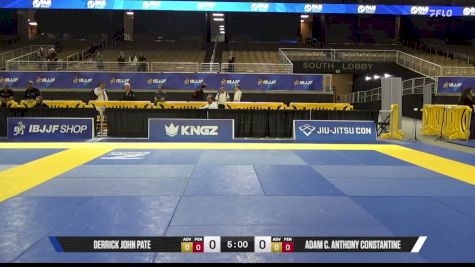 Adam C. Anthony Constantine vs Derrick John Pate 2026 Pan Jiu Jitsu IBJJF Championship