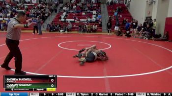 126 lbs Round 3 (10 Team) - Hudson Waldrop, Mcadory vs Andrew Maxwell, Athens