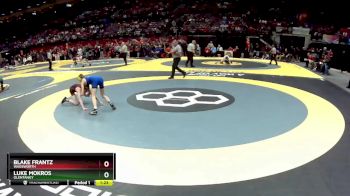 D1-106 lbs Quarterfinal - Luke Mokros, Olentangy vs Blake Frantz, Wadsworth