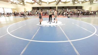 140-I lbs Round Of 32 - Clinton Tuttle, Unattached vs Zarian Cabalo, Ocean City