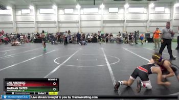 84 lbs Round 1 (8 Team) - Nathan Gates, Neighborhood vs Jax Aberegg, Wrestling Mill