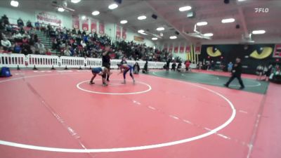 100 lbs Cons. Round 2 - Isabel Vasquez, Sunnyside vs Maiya Duran, JW North