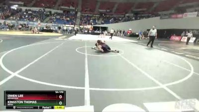 5A-170 lbs Quarterfinal - Kingston Thomas, Bend vs Owen Lee, Ridgeview