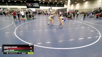 165 lbs Cons. Round 3 - Jeremiah Drake, Indiana vs Clark Wood, Legends Of Gold Las Vegas