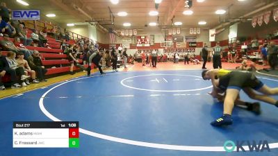 96 lbs Rr Rnd 4 - Klay Adams, Miami vs Casen Frossard, Jay Wrestling Club