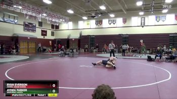 JV-40 lbs Quarterfinal - Ayden Parker, Sigourney-Keota vs Ryan Everson, Xavier, Cedar Rapids