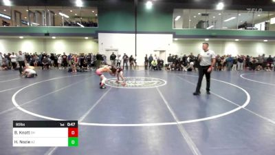 80 lbs Consi Of 8 #1 - Braxton Knott, OH vs Hayden Nozie, AZ