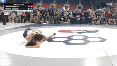 155 lbs Semis - Amelia Fawcett, AK vs Sarah Henckel, CT