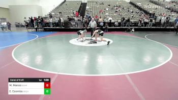 108-H lbs Consi Of 8 #1 - Marco Manzo, Egg Harbor vs Eric Coombs, Orchard South WC