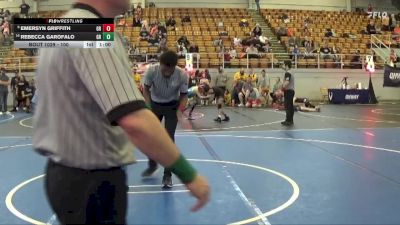 100 lbs 7th Place Match - Rebecca Garofalo, Strongsville vs Emersyn Griffith, Lady Warriors Wrestling Club