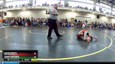 78 lbs Champ. Round 3 - Payson Roe, Western Wrestling Club vs Joshua Sanders, Red Cobra Wrestling Academy