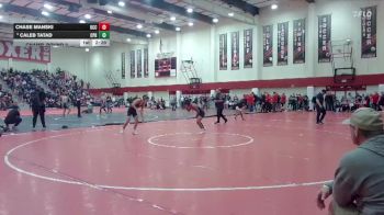 125 lbs Champ. Round 2 - Caleb Tatad, Cal Poly Humboldt vs Chase Manski, Umpqua Community College