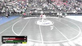 157 lbs Cons. Semi - Talon Stevens, Uintah vs Branson Hawkins, Hurricane